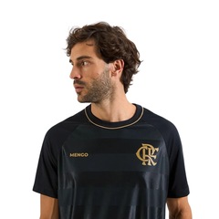 Camisa Braziline Do Flamengo Elo Adt - Masculino - Foto 3