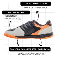 Chuteira Futsal Umbro Pro Challenge Uptake - Adulto - Foto 3