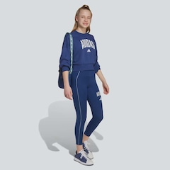 Blusão Moletom adidas College Seasonals Infantil - Foto 3