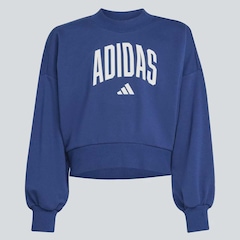 Blusão Moletom adidas College Seasonals Infantil - Foto 5