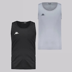Camiseta Regata Kappa Basic - 2 unidades - Foto 1