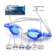 Óculos de Natação Gold Sports Little Fish Infantil - Foto 3