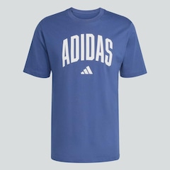 Camiseta adidas Grafica Collegiate - Masculina - Foto 4
