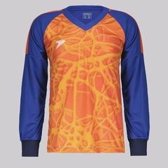 Camisa Manga Longa Poker Goleiro Fio - Infantil - Foto 1