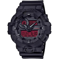 Relógio Casio G-Shock GA-700BBR-1ADR Black and Bold Red - G-Shock GA-700 - Foto 1