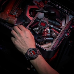 Relógio Casio G-Shock DW-5600BBR-1DR Black and Bold Red - G-Shock DW-5600 - Foto 5