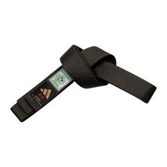 Faixa Preta de Judô adidas Elite logo Dourado com Selo IJF Approved - Foto 1