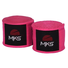 Bandagem Fita Protetora Elástica MKS Neon 4,55m - Par - Foto 1