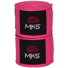 Bandagem Fita Protetora Elástica MKS Neon 4,55m - Par - Foto 4