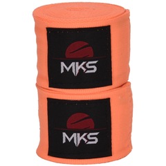 Bandagem Fita Protetora Elástica MKS Neon 4,55m - Par - Foto 4