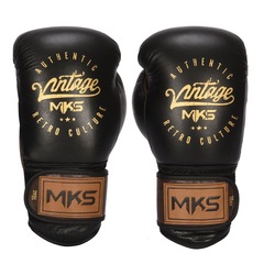 Luva de Boxe Profissional MKS Vintage com fechamento em Velcro - Foto 1
