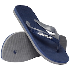 Chinelo De Dedo Havaianas Dual Masculino - Foto 4