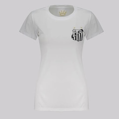 Camisa do Santos Logo 10 Neymar FutFanatics Feminina - Foto 2