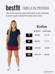 Camiseta Slim Feminina Enfim Malwee - Foto 4