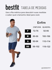 Bermuda Masculina Enfim Malwee Básica - Foto 3