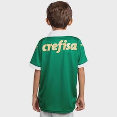 Camisa do Palmeiras I 24/25 Infantil Puma Torcedor - Foto 2