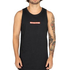 Camiseta Regata Masculina Quiksilver Clicker Logo DNA WT25 - Foto 1