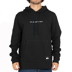 Blusão de Moletom Canguru Masculino Quiksilver Blackout WT25 - Foto 1