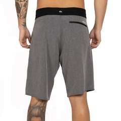 Bermuda Masculina Quiksilver Street Trunk Heather 20" WT25 - Foto 2