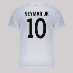 Camisa do Santos Logo 10 Neymar FutFanatics Infantil - Foto 1
