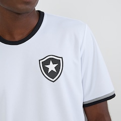 Camisa do Botafogo Sensação Branco Braziline - Masculino - Foto 4