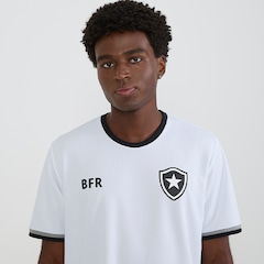 Camisa do Botafogo Sensação Branco Braziline - Masculino - Foto 5