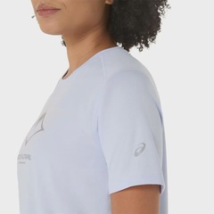 Camiseta ASICS Fujitrail Logo - Feminino - Foto 5