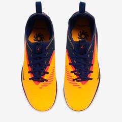 Chuteira Futsal Erling Haaland Nike Phantom 6 Academy Infantil - Foto 4