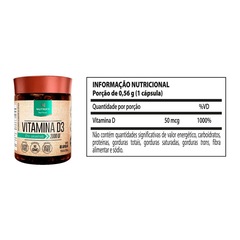 Vitamina D3 Nutrify - 60 cápsulas - Foto 2
