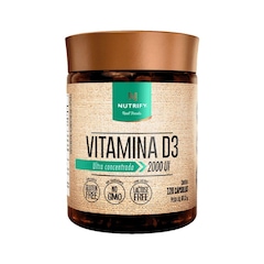 Vitamina D3 Nutrify - 120 Cápsulas - Foto 1