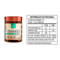 Vitamina Coenzima Q10 Nutrify - 60 cápsulas - Foto 2