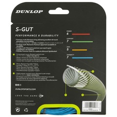 Corda Dunlop Synthetic Gut 16g 1.32mm Set Individual - Foto 3