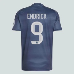 Camisa Real Madrid II 2026 Masculina Adidas 9 Endrick - Foto 1