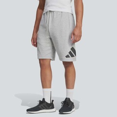 Short Masculino Moletinho Adidas MH Boss Big Logo - Foto 1
