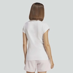 Camiseta Feminina adidas Manga Curta Logo Linear - Foto 2