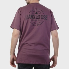 Camiseta Masculina Hang Loose Roundtypo - Masculino - Foto 1