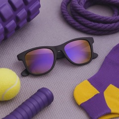 Óculos de Sol Unissex Quiiq Sunglasses Quadrado - Foto 7