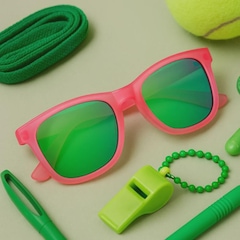 Óculos de Sol Unissex Quiiq Sunglasses Quadrado - Foto 7