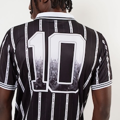 Camiseta Corinthians Polo Esportiva Número 10 Surf Center Masculina - Foto 4
