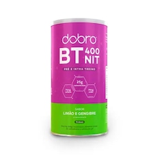 BT 400 Nitrato com cafeína Dobro sabor Limão e Gengibre 450g - Foto 1