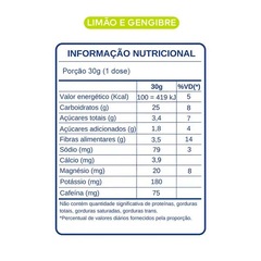 BT 400 Nitrato com cafeína Dobro sabor Limão e Gengibre 450g - Foto 3