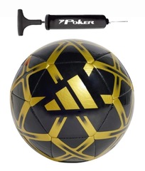 Kit Bola de Futebol de Campo Adidas Starlancer Club + Bomba de Ar - Foto 1