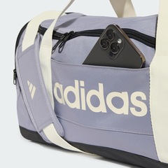 Mala Duffel Pequena Linear Adidas Unissex Adultos - Foto 8