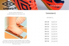 Chuteira De Futsal Umbro Flip - Infantil - Foto 7