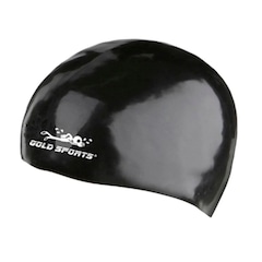 Touca De Natação Gold Sports Dome Cap De Silicone - Foto 1