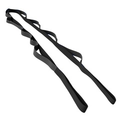 Fita Gold Sports De Alongamento Funcional Com  Elos - Yoga e Pilates - Foto 2