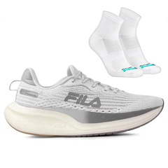 Tênis Fila Racer Speedzone Feminino + Par de Meias Performance - Foto 1