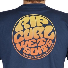 Camiseta Rip Curl Wettie Passage Icon SM26 Masculina - Foto 4