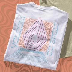 Camiseta Masculina Volcom Plated SM26 - Foto 3
