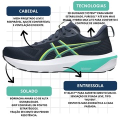 Tênis Asics Gt-1000 14 - Masculino - Foto 3